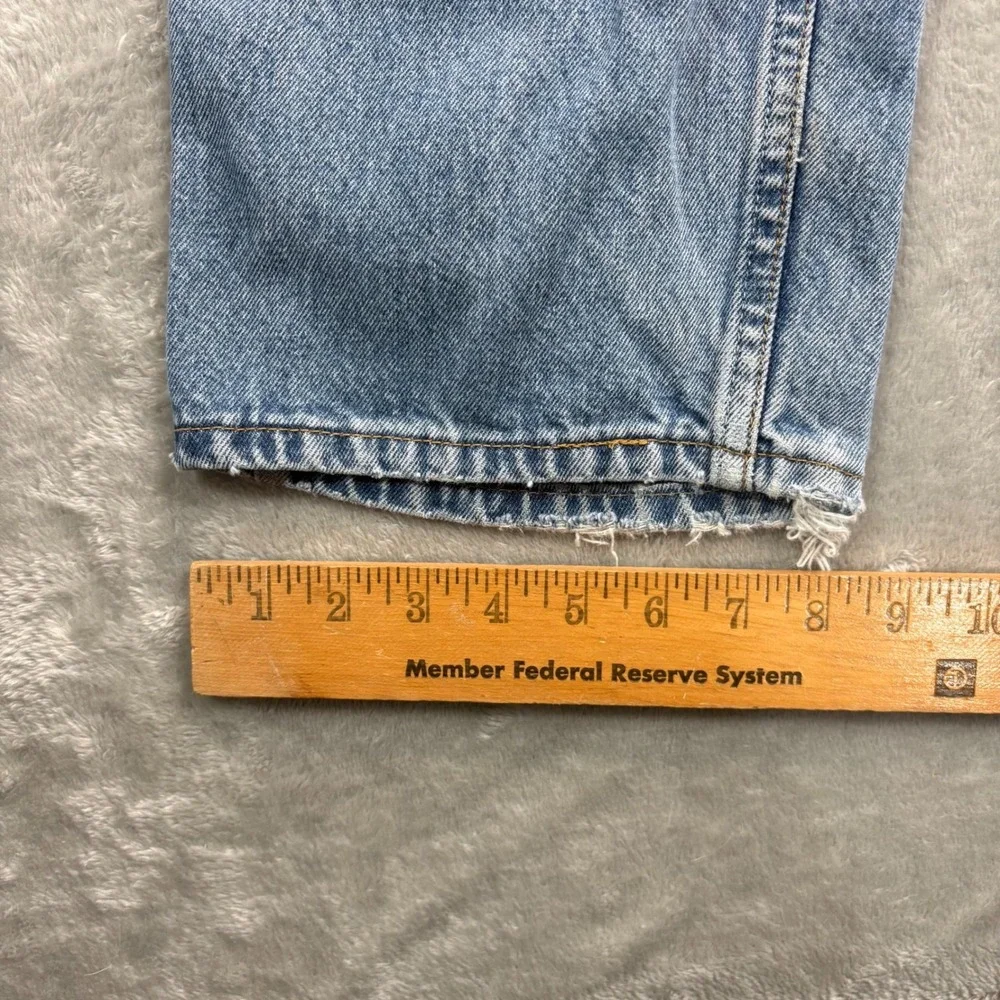 Vintage Y2K Levi's 550 Jeans Men 40x30 Light Wash‎ Relaxed Fit Tapered Denim